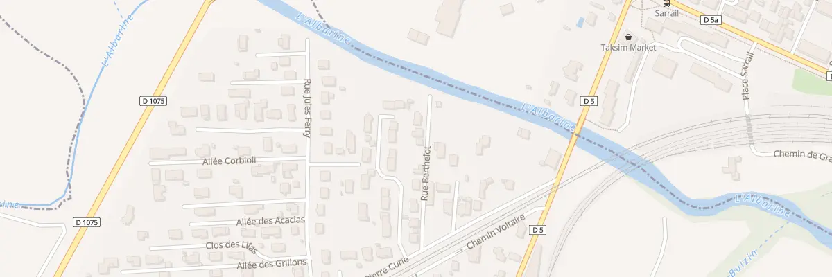 Plan du 5B Rue Berthelot à Saint-Denis-en-Bugey