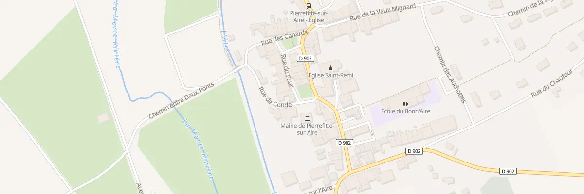 Plan du 1 Rue du Four à Pierrefitte-sur-Aire