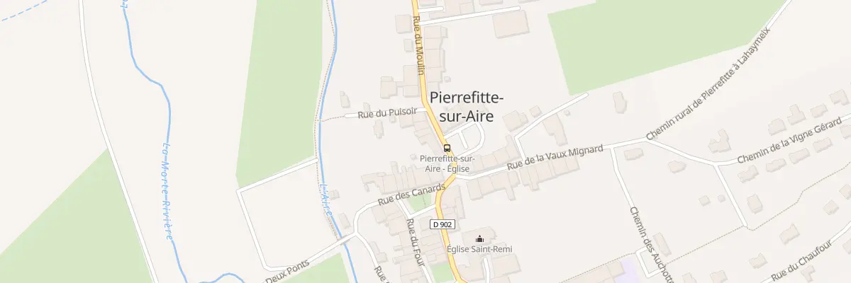 Plan du 3 Rue du Moulin à Pierrefitte-sur-Aire