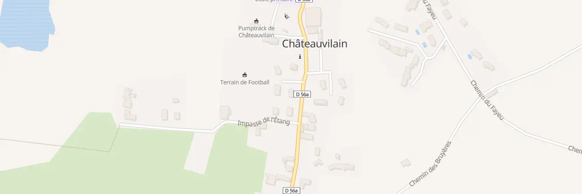 Plan du 5 Imp du Lotissement à Châteauvilain