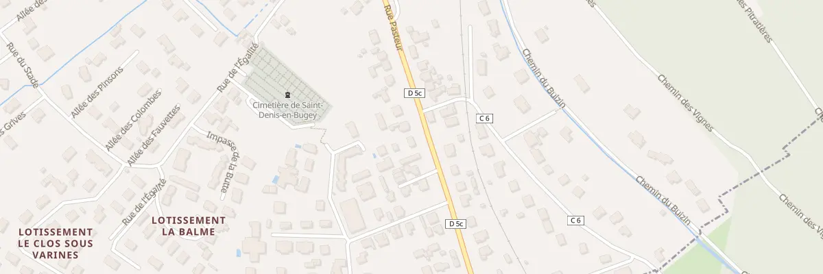 Plan du 62B Rue Pasteur à Saint-Denis-en-Bugey