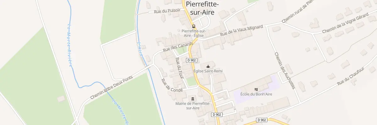 Plan du 9 Rue de l’Eglise à Pierrefitte-sur-Aire