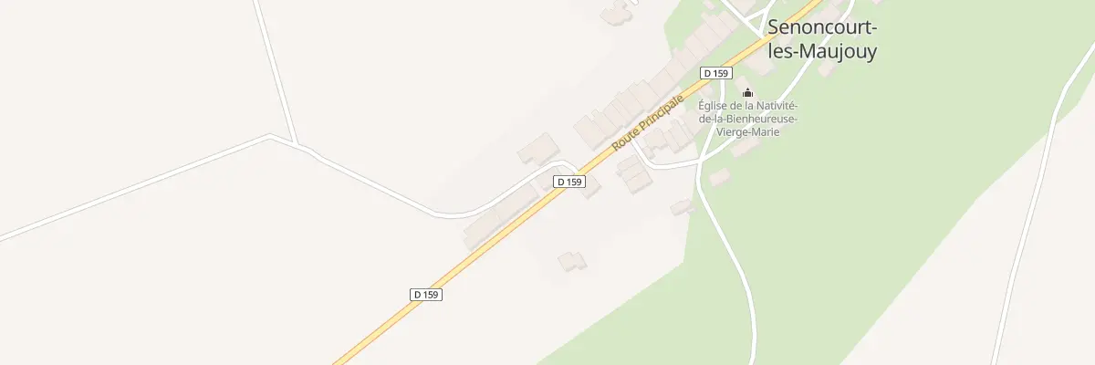 Plan du 3 Rte Principale à Senoncourt-les-Maujouy