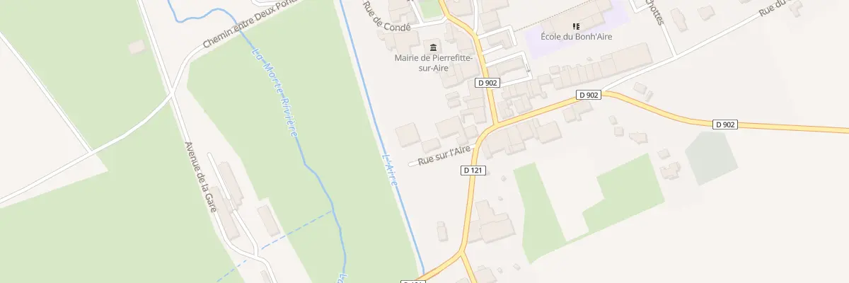 Plan du 6 Rue sur l’Aire à Pierrefitte-sur-Aire