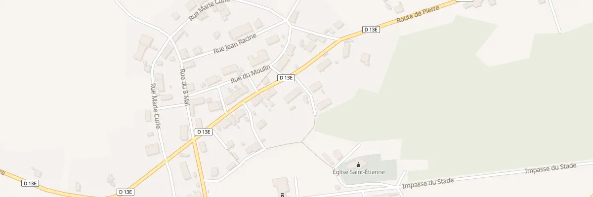 Plan du 2 Imp de la Fontaine à Neublans-Abergement