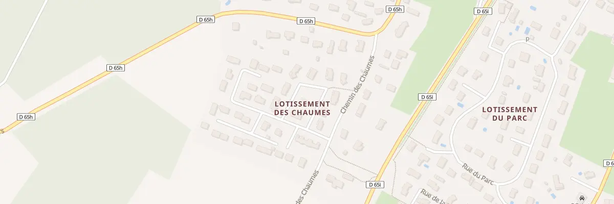 Plan du 9 Lot des Chaumes à La Balme-les-Grottes