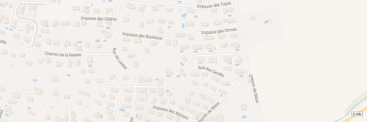 Plan du 13 Rue des Genêts à Ruy-Montceau