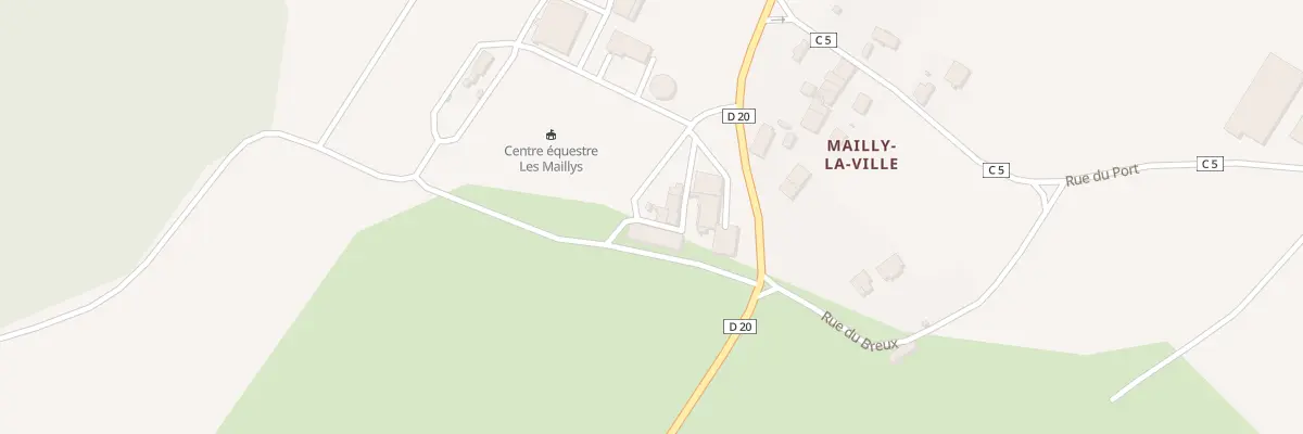 Plan du 3A Rue de Cras aux Maillys