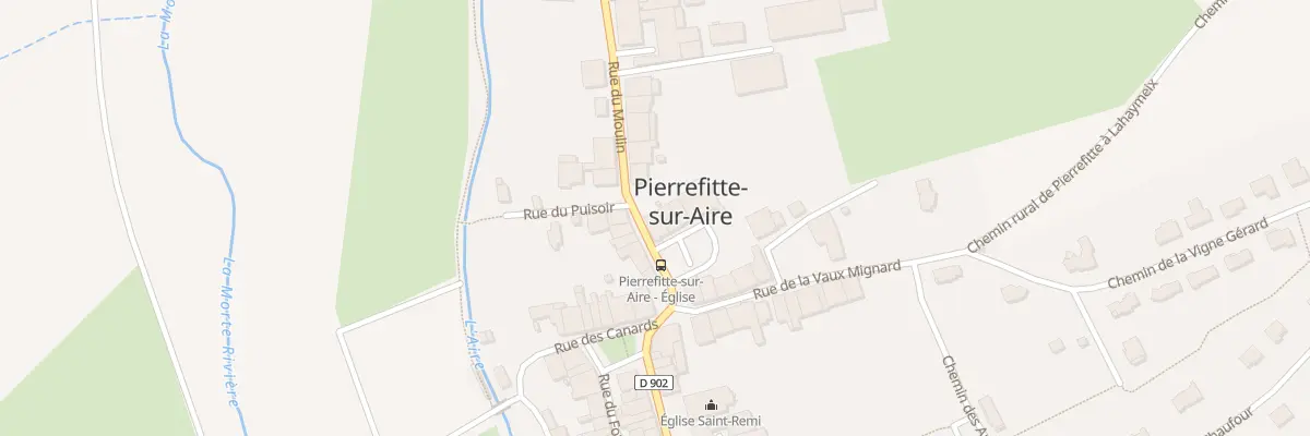 Plan du 10 Rue du Moulin à Pierrefitte-sur-Aire