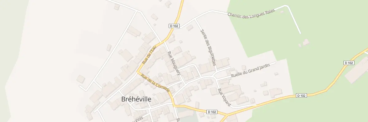 Plan du 4 Rue du Four à Bréhéville