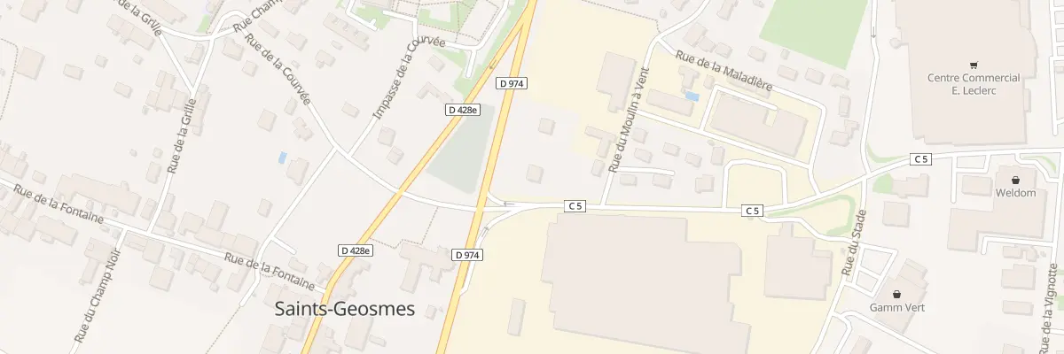 Plan du 1 Rue de l’Avenir à Saints-Geosmes