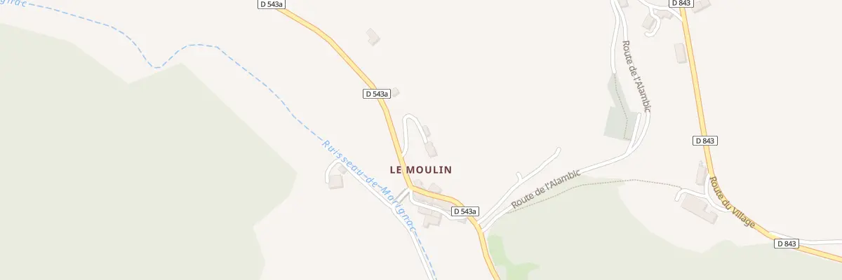 Plan du 5095 Le Moulin à Marignac-en-Diois