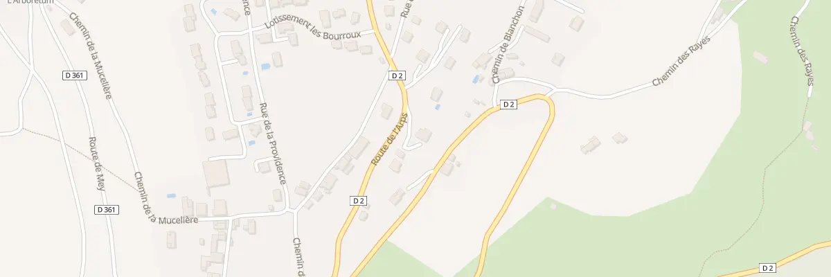 Plan du 625 Rte de l’Arps à Saint-Laurent-en-Royans