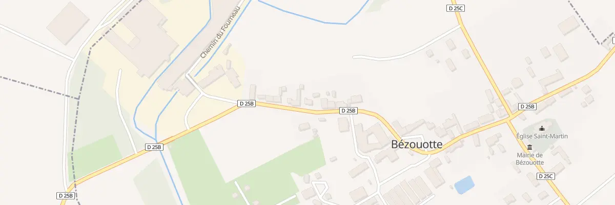 Plan du 20 Rue de la Forge à Bézouotte