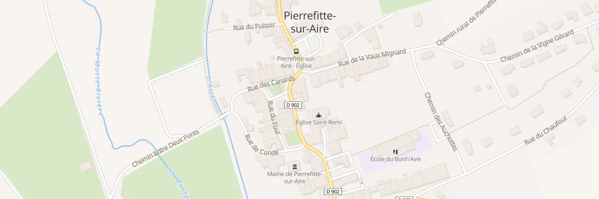 Plan du 6 Rue de l’Eglise à Pierrefitte-sur-Aire