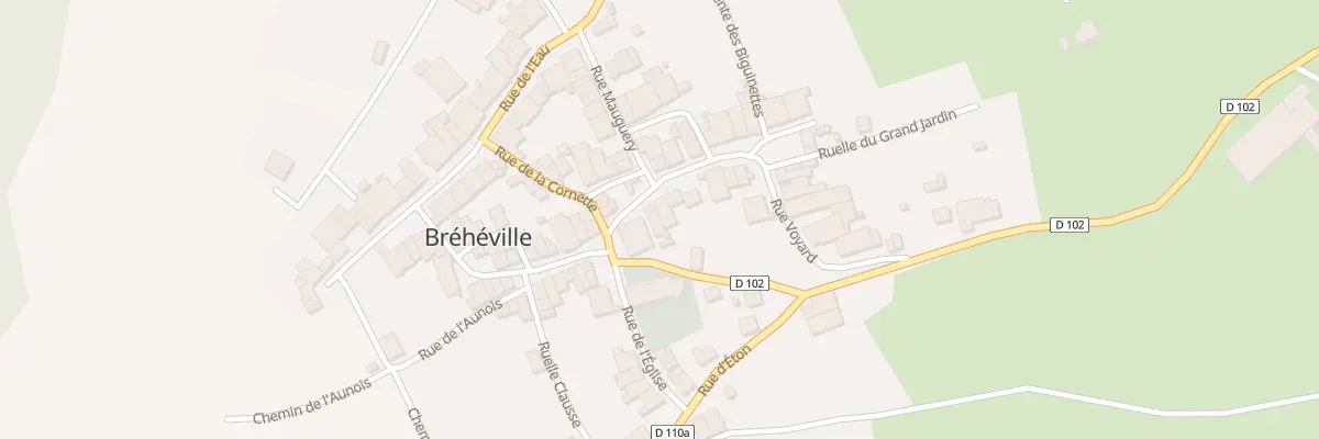 Plan du 4 Rue Voyard à Bréhéville