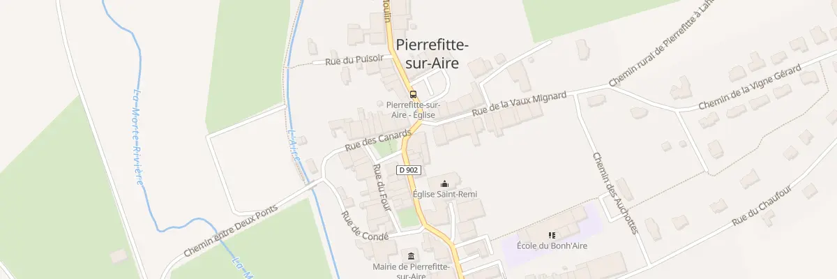 Plan du 12 Rue de l’Eglise à Pierrefitte-sur-Aire