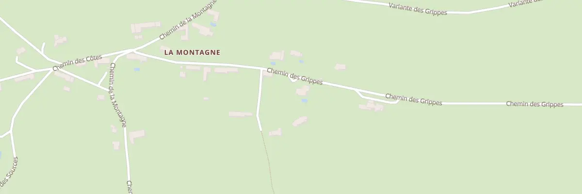 Plan du 250 Che des Grippes à Saint-Hilaire-de-la-Côte