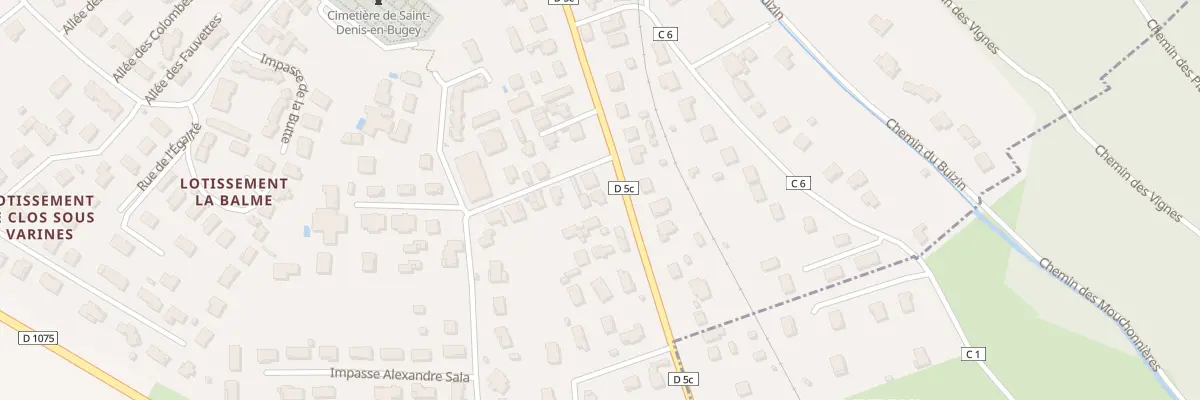 Plan du 66A Rue Pasteur à Saint-Denis-en-Bugey