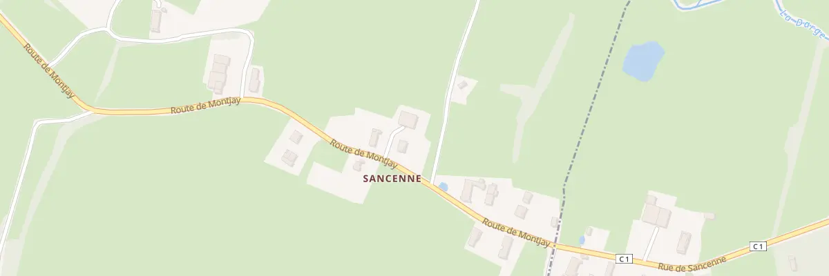 Plan du 198 Rte de Montjay au Planois