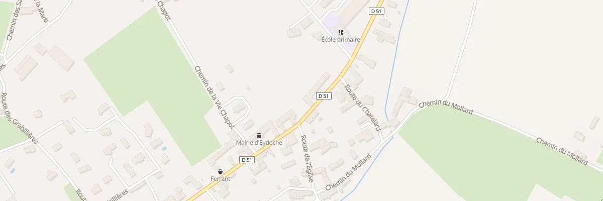 Plan du 1 Rte de Savoie à Eydoche