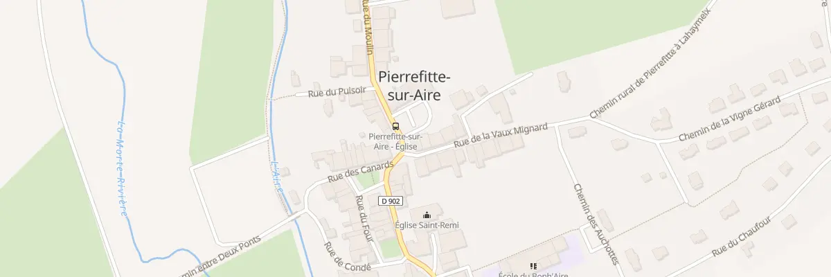 Plan du 2 Rue du Moulin à Pierrefitte-sur-Aire