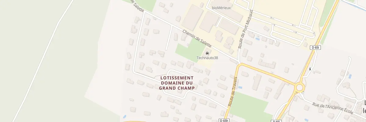 Plan du 11 Lot Domaine du Grand Champ à La Balme-les-Grottes