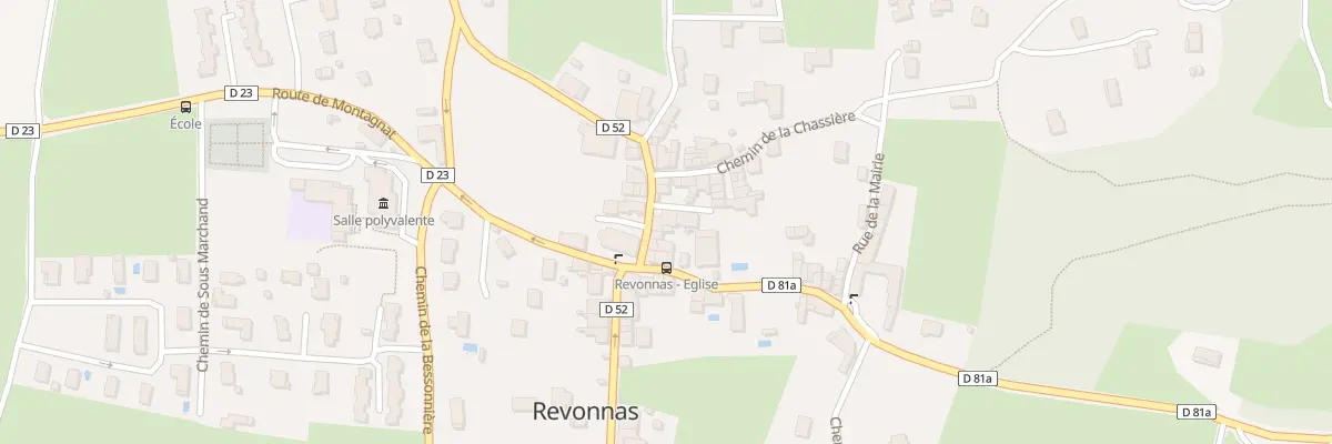 Plan du 5015 Imp de l’Eglise à Revonnas