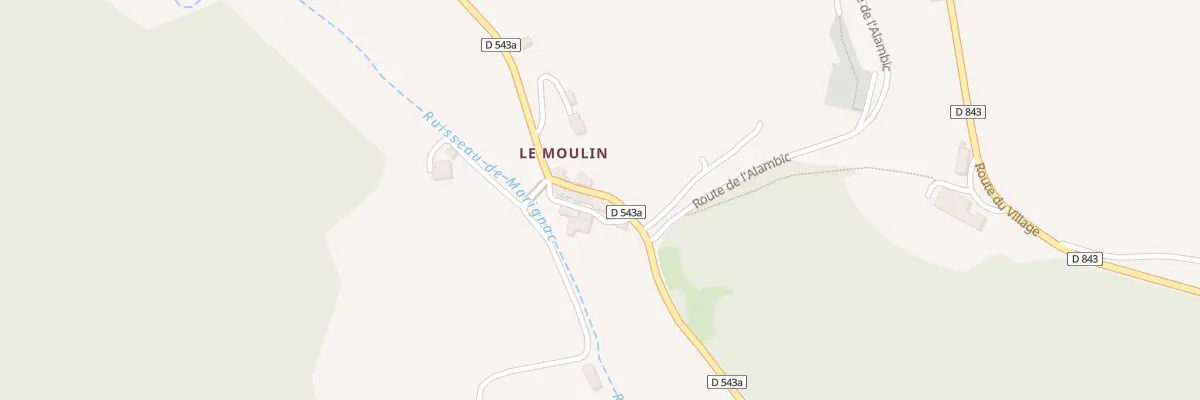 Plan du 5052 Le Moulin à Marignac-en-Diois