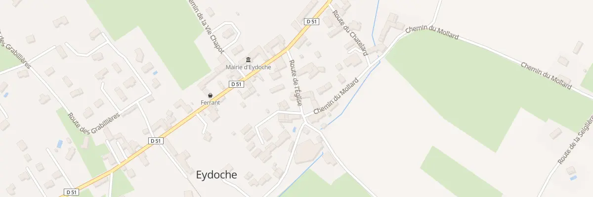 Plan du 10 Rte de l’Église à Eydoche