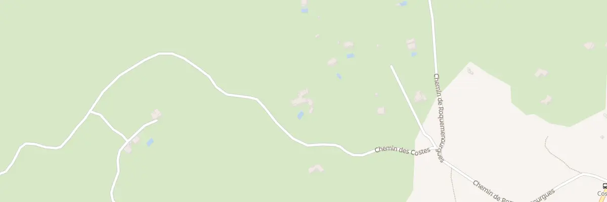 Plan du 5231 Che des Costes à Rognes