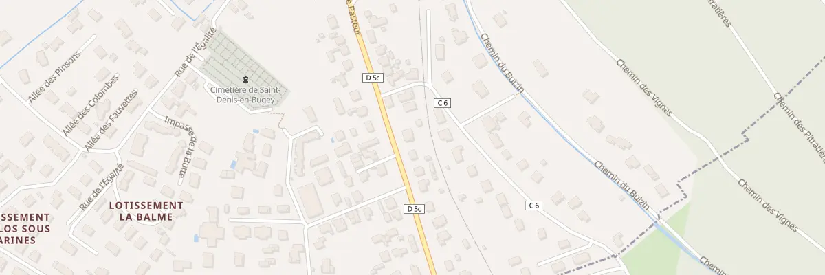 Plan du 73 Rue Pasteur à Saint-Denis-en-Bugey