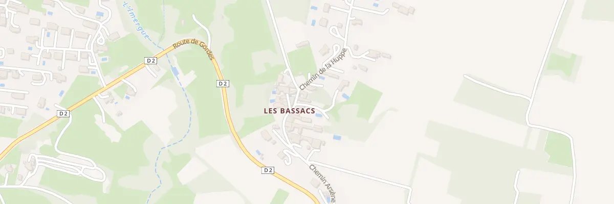 Plan du 5588 Les Bassacs à Saint-Saturnin-lès-Apt
