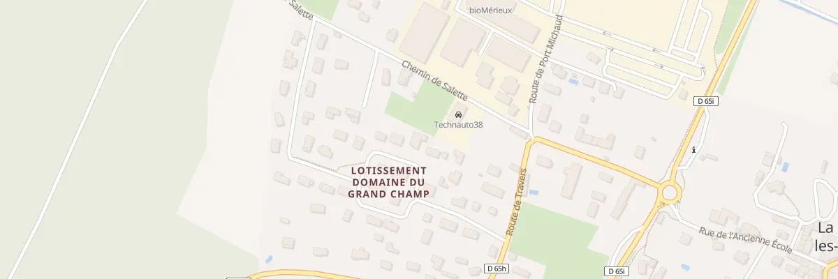 Plan du 50 Rue de Monlieux à La Balme-les-Grottes