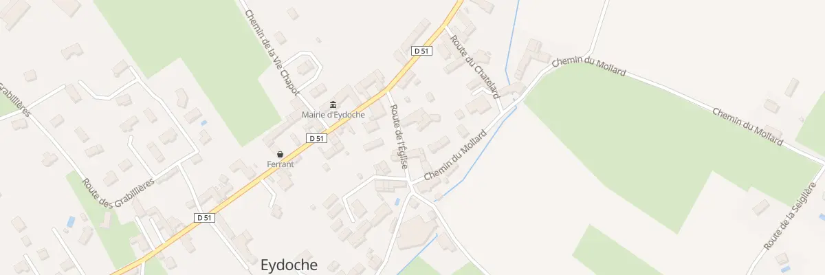 Plan du 5 Rte de l’Église à Eydoche