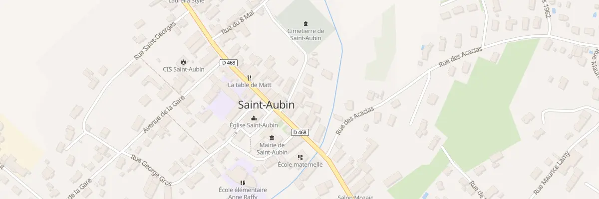 Plan du 4 Rue du Onze Novembre à Saint-Aubin