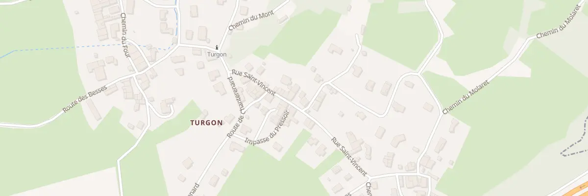 Plan du 125 Rue Saint Vincent à Druillat