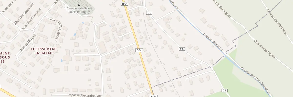 Plan du 81 Rue Pasteur à Saint-Denis-en-Bugey