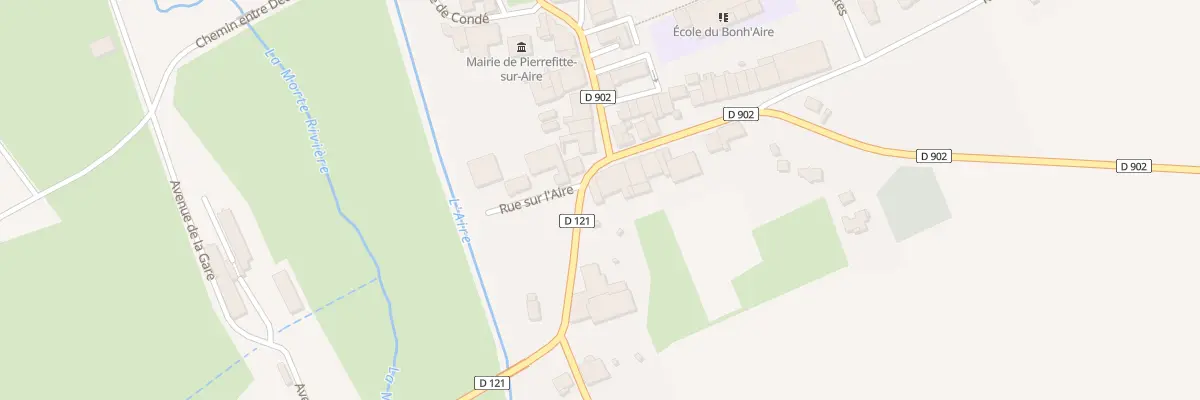 Plan du 2 Rue de la Vaux Morel à Pierrefitte-sur-Aire
