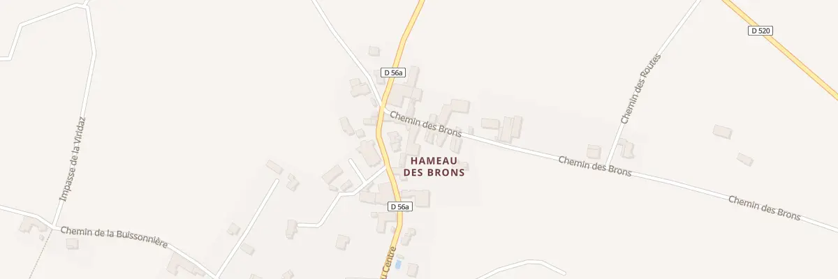 Plan du 54 Che des Brons à Châteauvilain