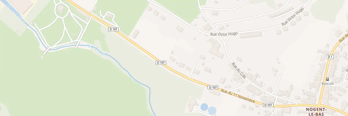 Plan du 12 Rue du Onze Novembre à Nogent