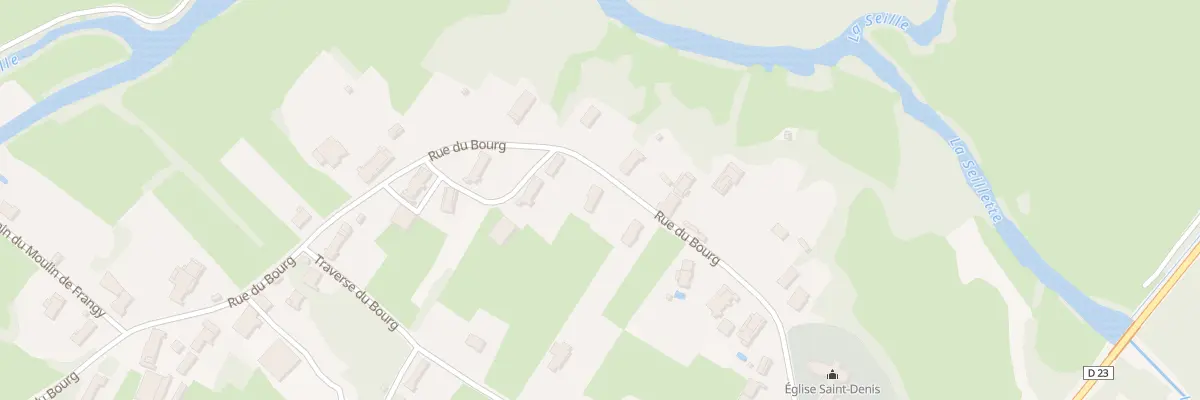 Plan du 459 Rue du Bourg à Frangy-en-Bresse