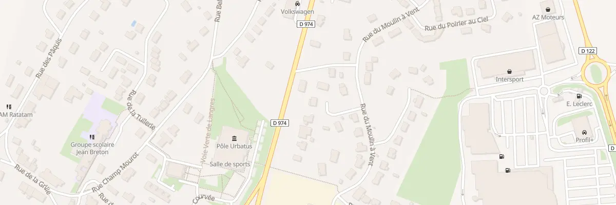 Plan du 3 Imp du Verger à Saints-Geosmes