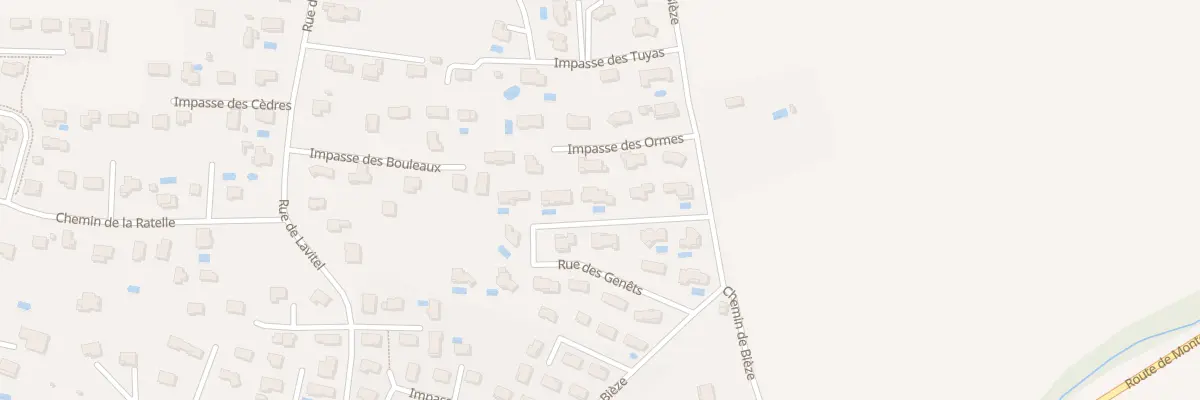 Plan du 19 Rue des Genêts à Ruy-Montceau