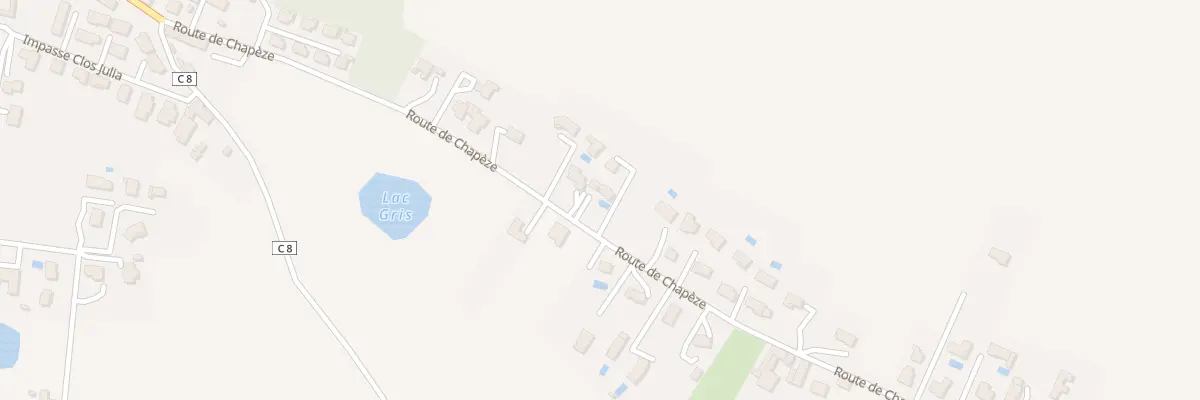 Plan du 371 Rte de Chapèze à Saint-Savin