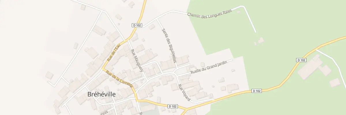 Plan du 9 Rue Voyard à Bréhéville