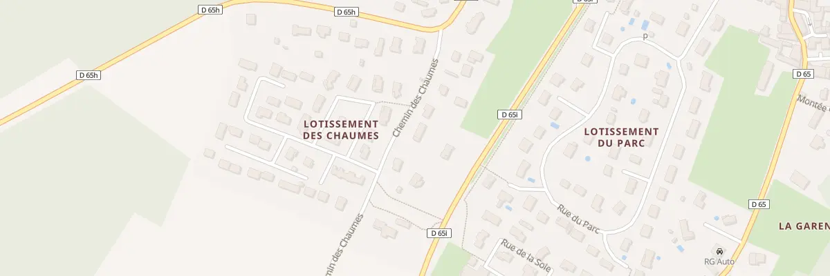 Plan du 7 Che des Chaumes à La Balme-les-Grottes