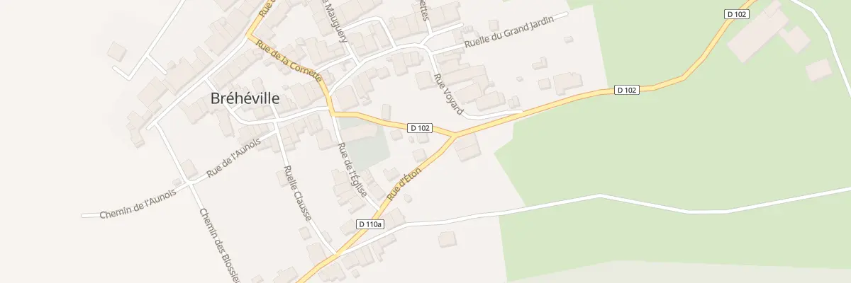Plan du 4 Rue des Ecoles à Bréhéville