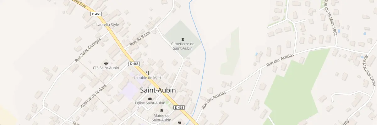 Plan du 10 Rue du Onze Novembre à Saint-Aubin