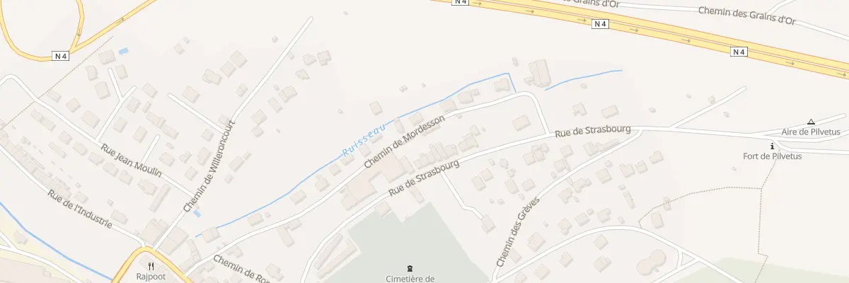 Plan du 97 Rue de Strasbourg à Ligny-en-Barrois